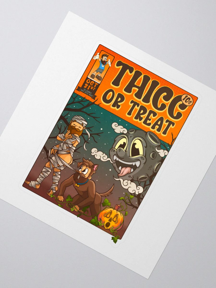 Thicc or Treat - Sticker product image (3)