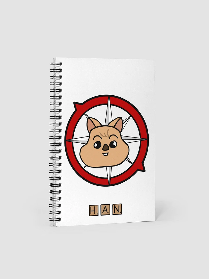 Han Quokka compass and tile notebook product image (1)