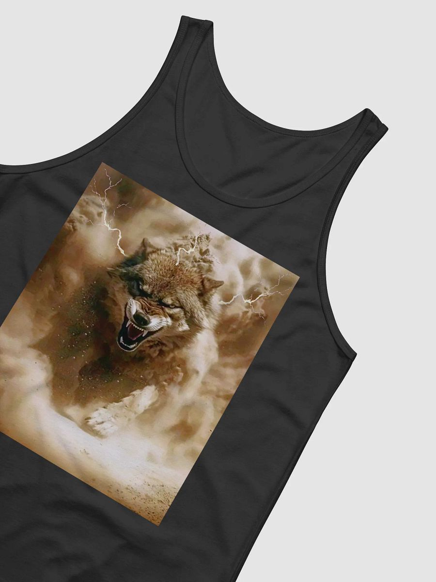 Thunderous Storm Wolf Tank Top product image (4)