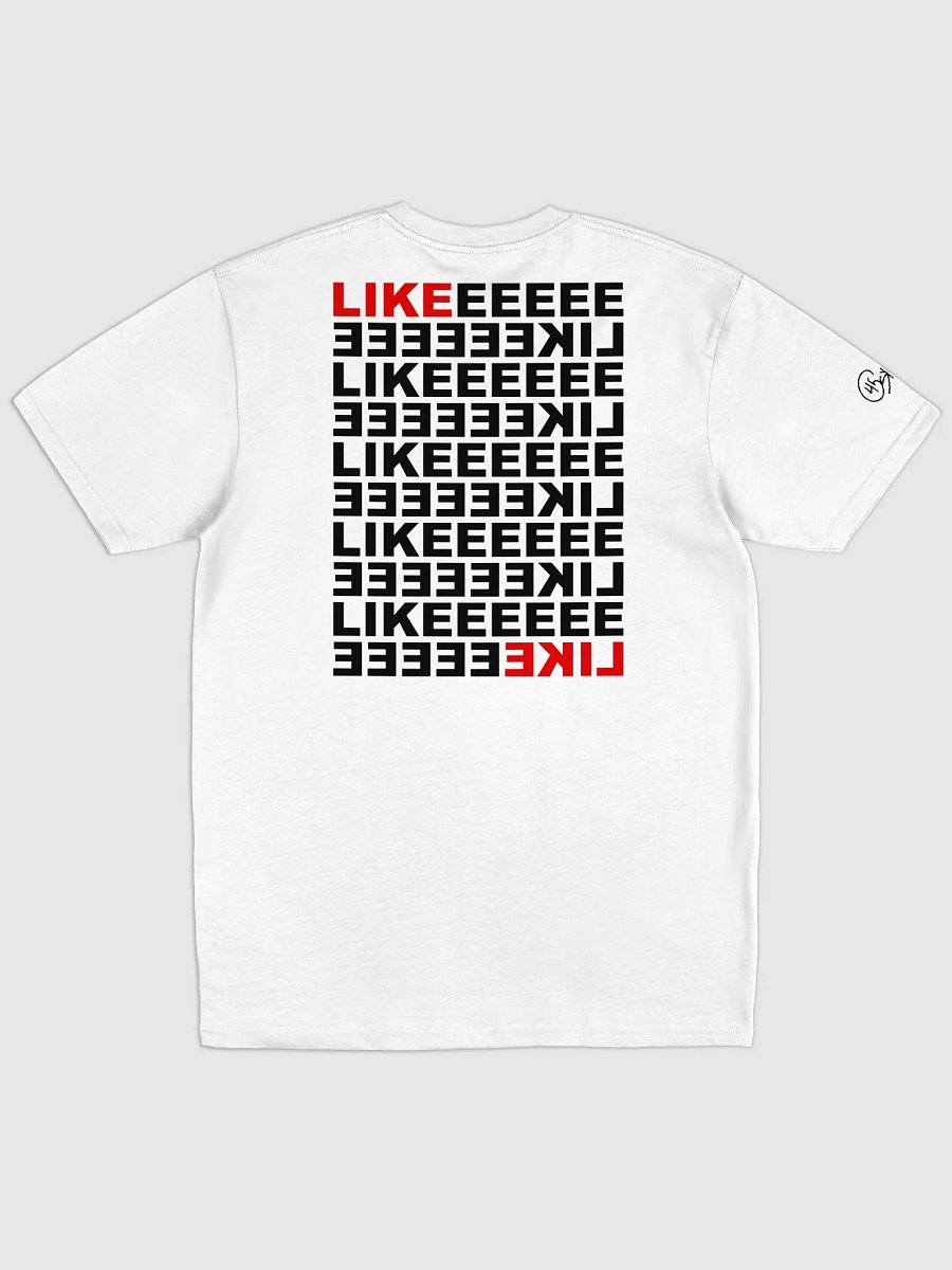 LIKEEEEEE Tee - White product image (3)