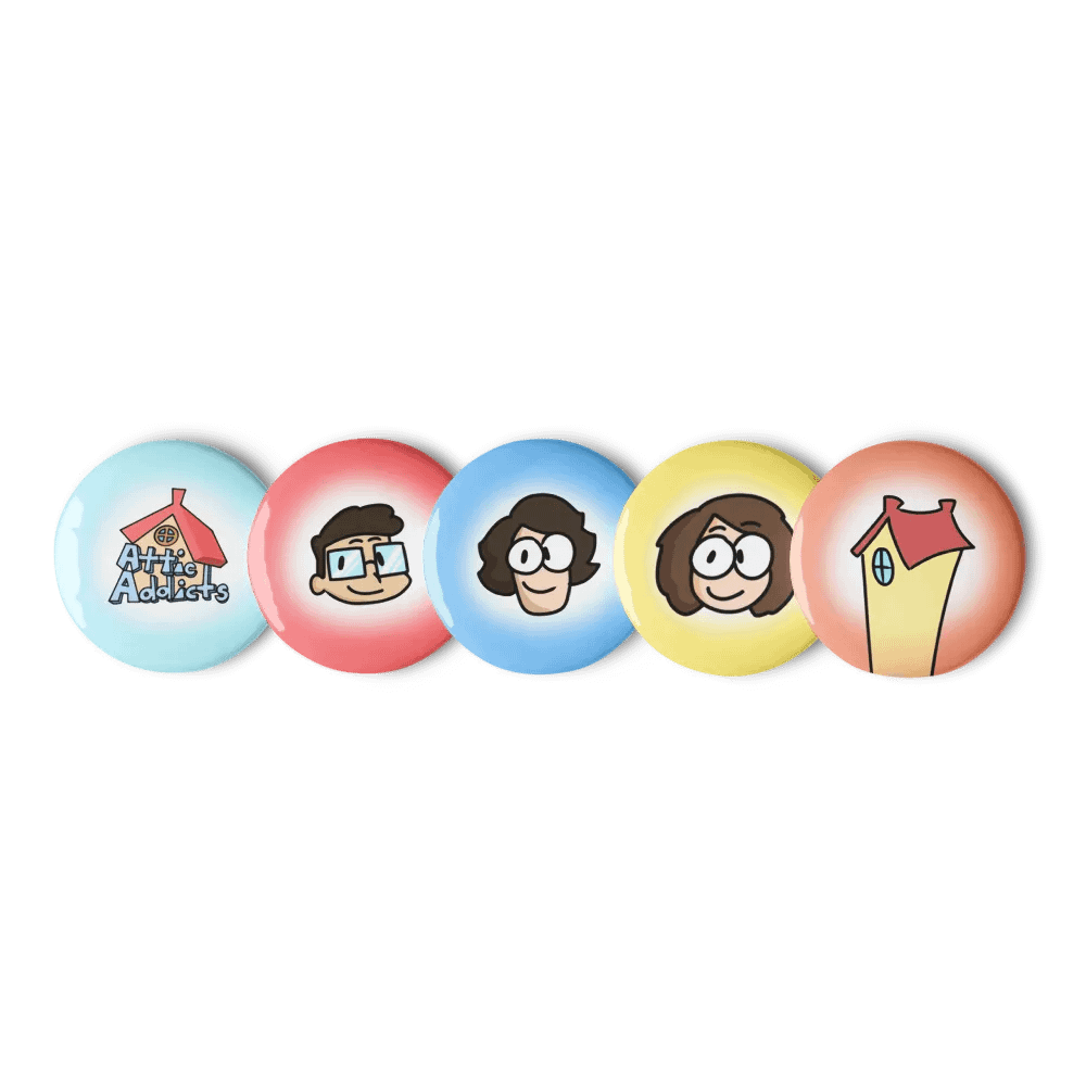 Attic Addicts Pin Set product image (5)
