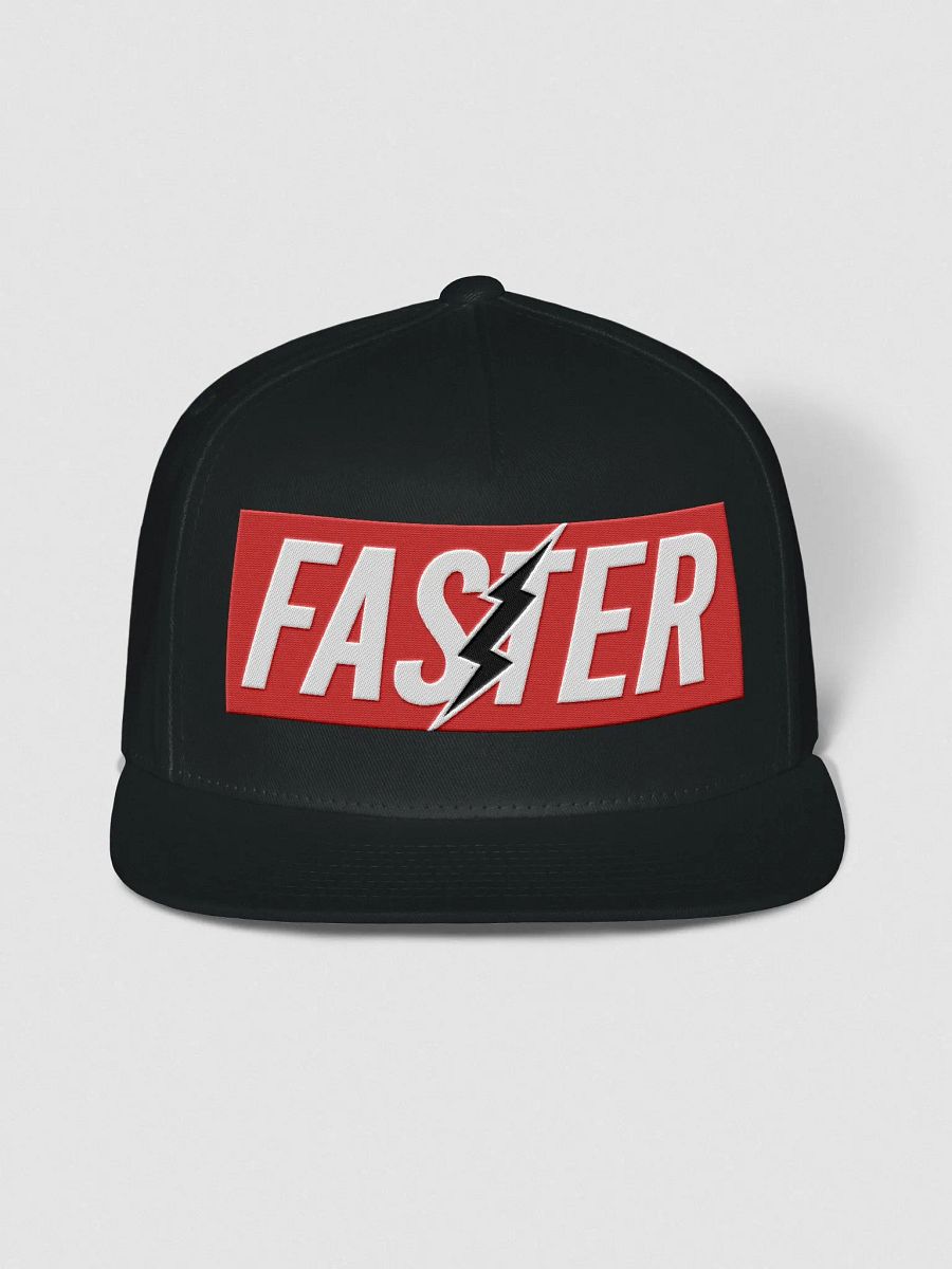 FASTER Yupoong Flat Snapback Cap product image (1)