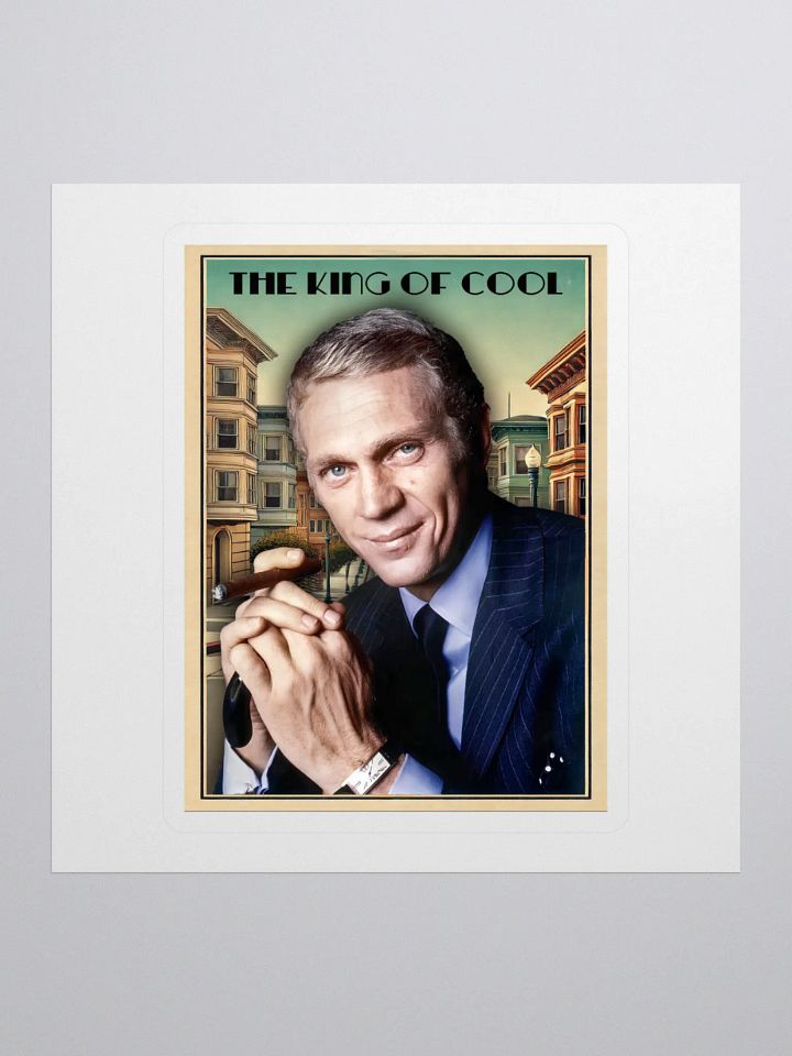 Steve McQueen Sticker product image (1)