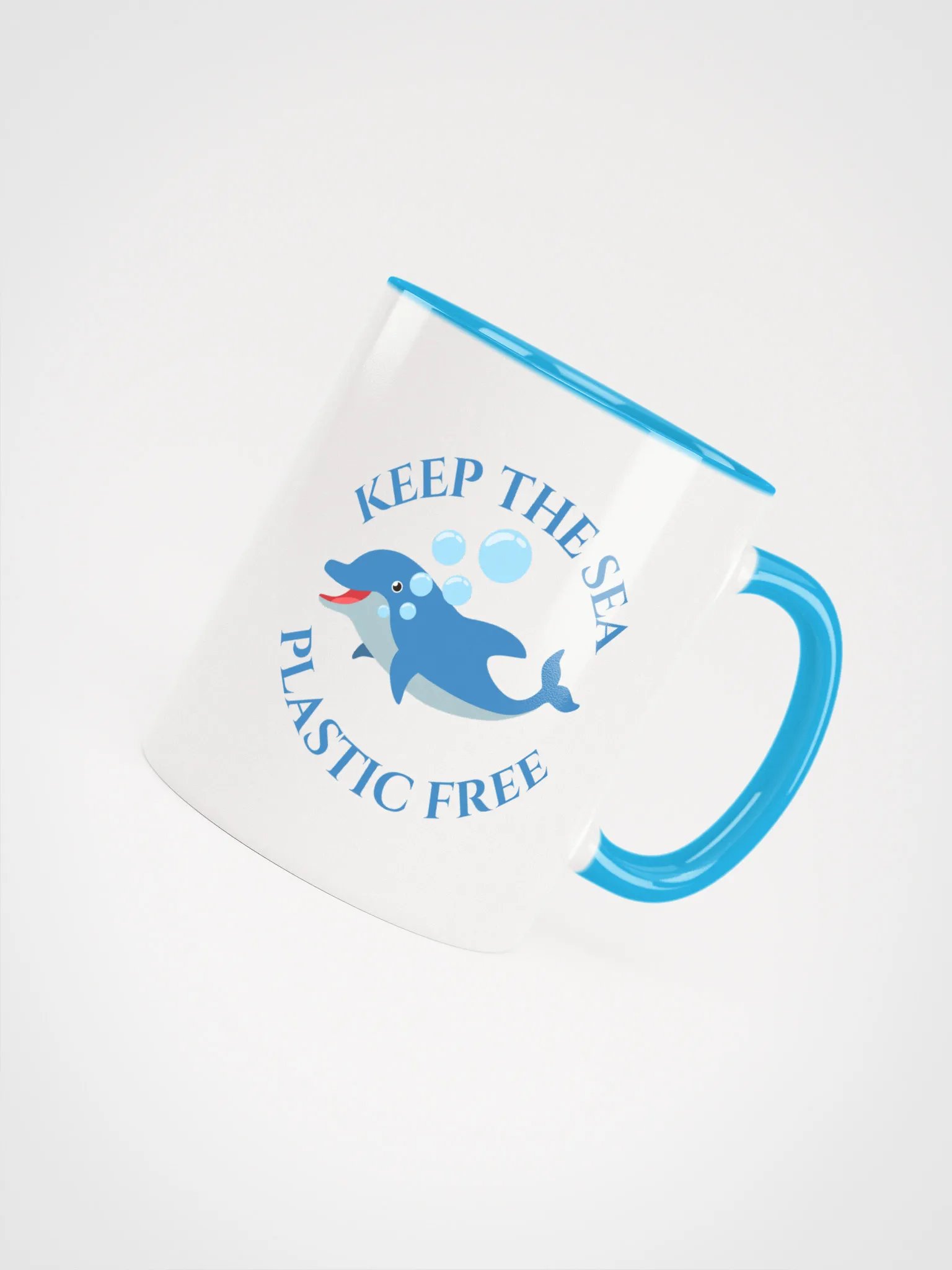 Playful Dolphins Ceramic Mug product image (48)
