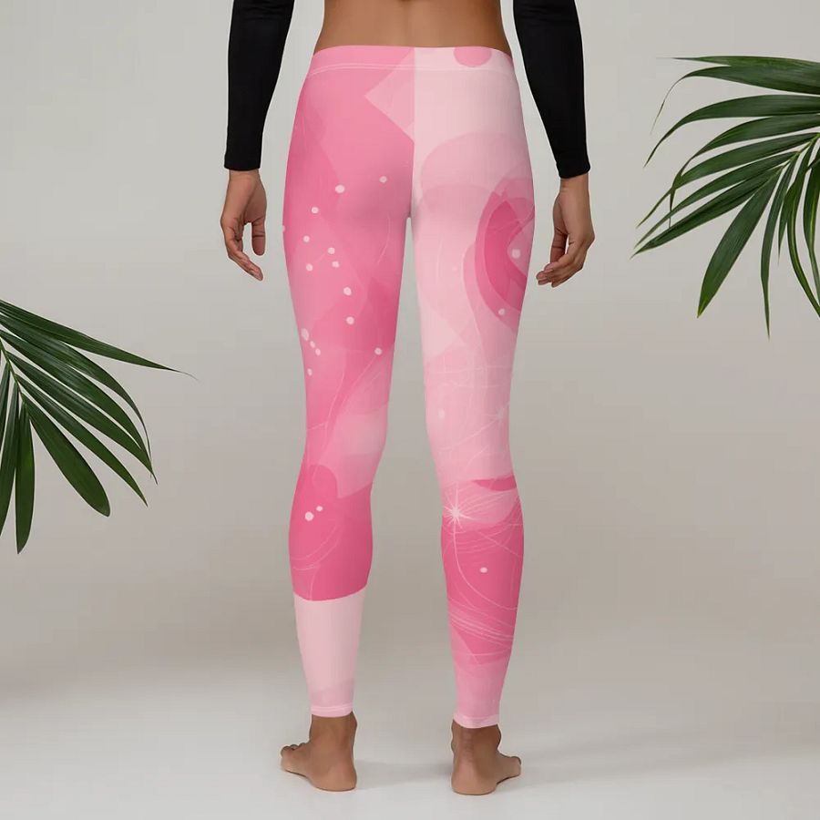 Galaxy Rose Yoga Leggings product image (3)