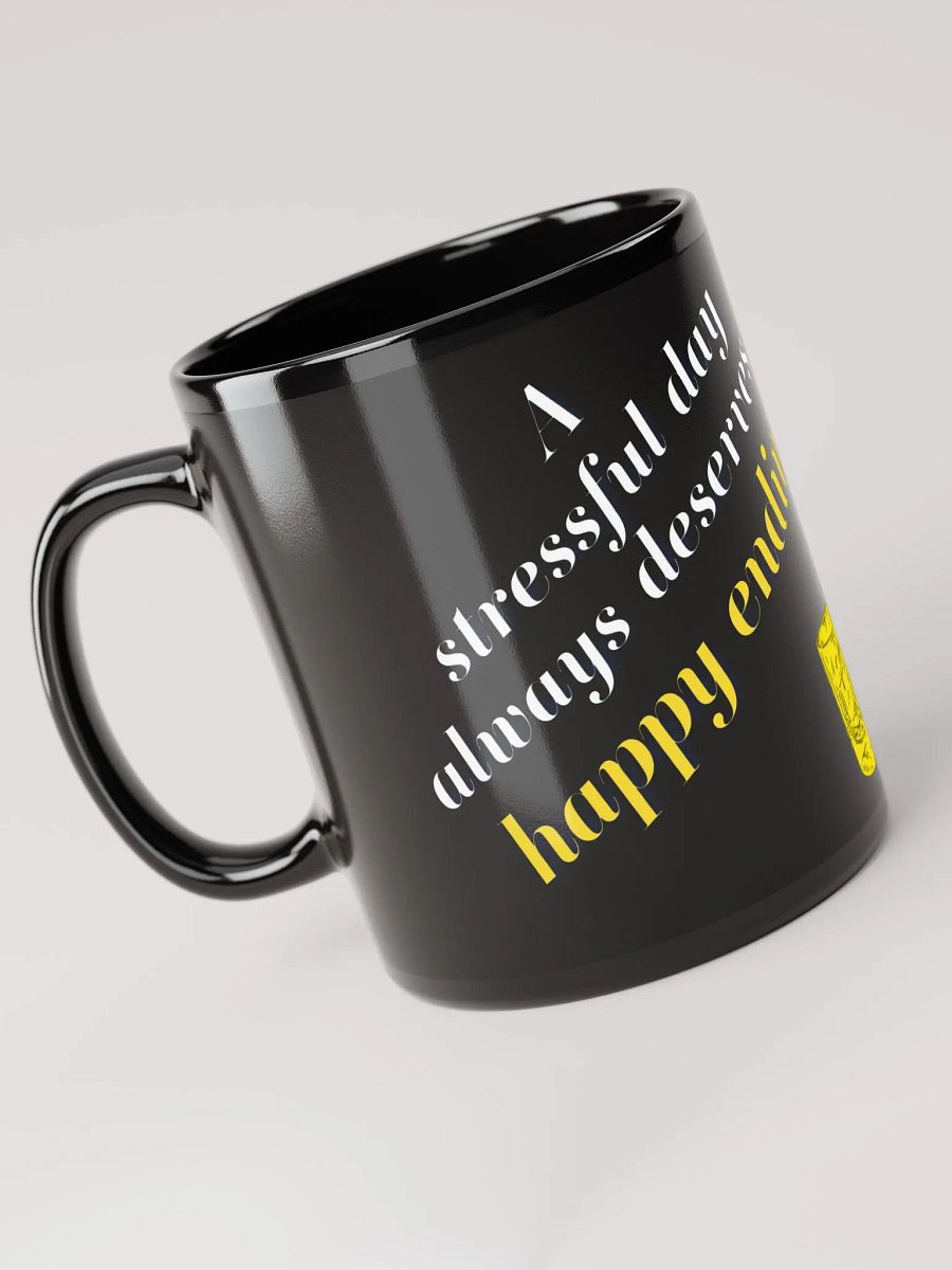 Happy Ending - Black Coffee Mug product image (6)