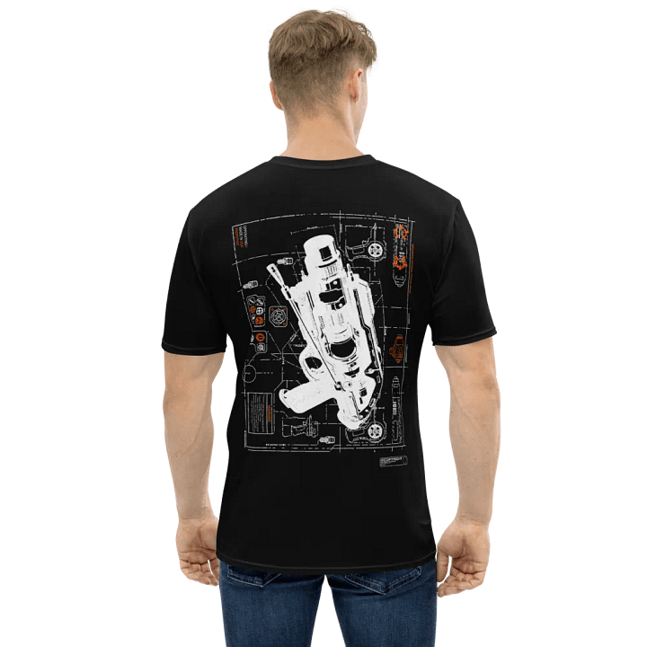 PROTOTYPE: OTHER PEOPLE'S PROBLEM BLUEPRINT T-SHIRT product image (1)