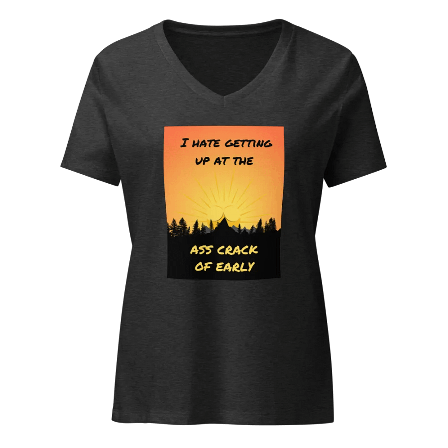 V-Neck T-Shirt - Ass Crack of Early product image (3)