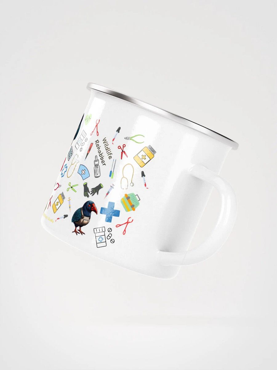 Wildlife Rehabber Takahe Adventure Essential Enamel Mug product image (3)