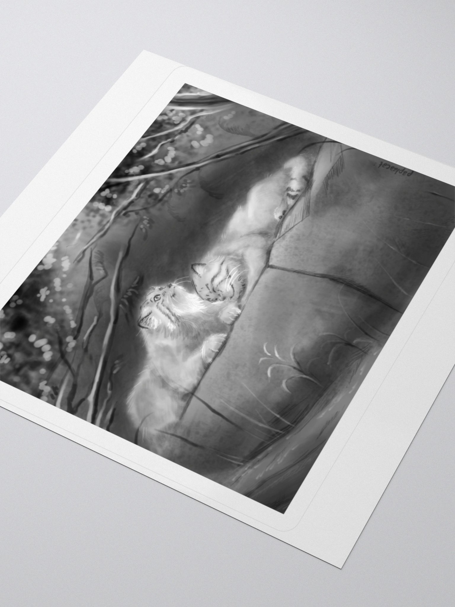 Bol & Polly Tribute (B&W) - Sticker product image (3)