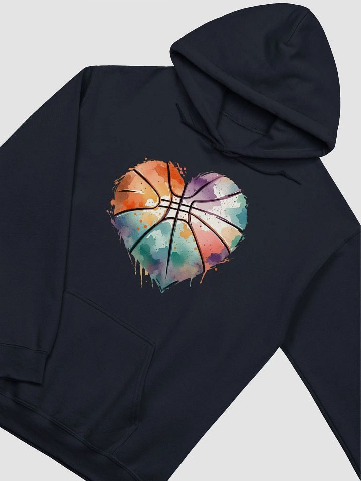 Heart Pastel Basketball Hoops Classic Hoodie product image (14)
