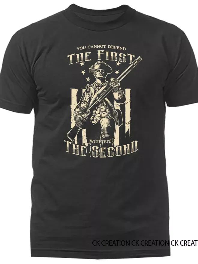 The Patriot 2nd Amendment Constitution Gun Patriot Patriotic T-shirt product image (1)