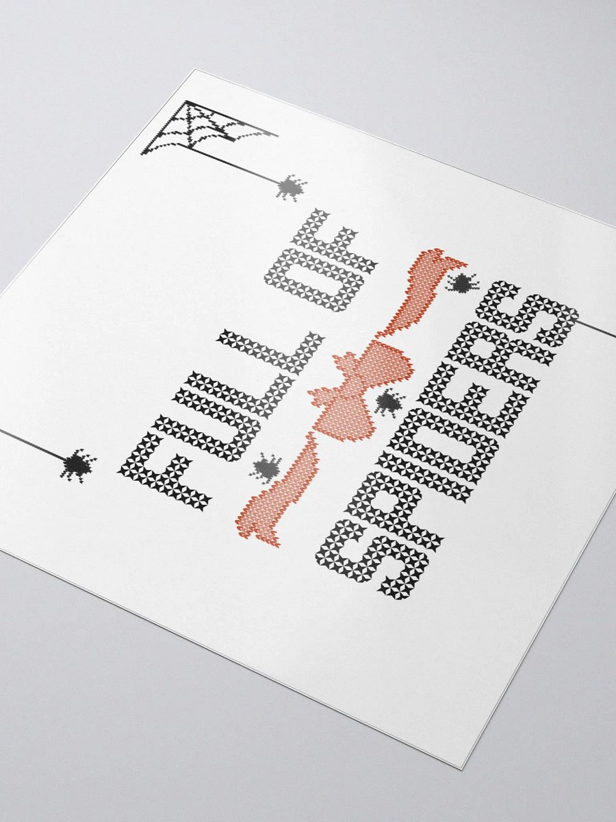 Full of Spiders bubble free stickers product image (4)