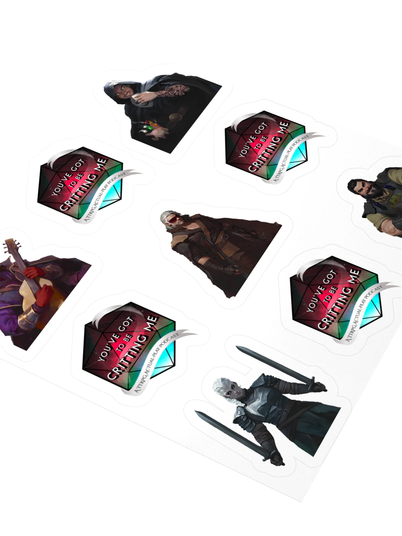 The Gang's All Here Kiss Cut Stickers Set product image (3)