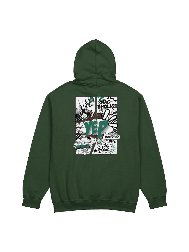 Explosive Dark Green YeP Shac-oholics Hoodie product image (13)