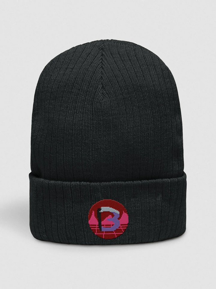 Scythe Harbingerofbeth Logo Beanie designed by Cassafrassarole product image (1)