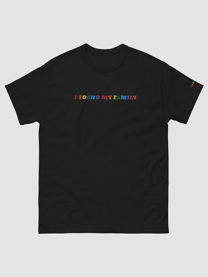 I Found My Family Embroidered T-Shirt product image (1)