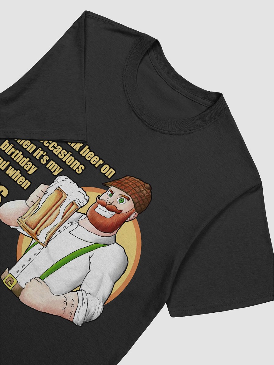 Beer Lad 3 Soft style t-shirt back product image (3)