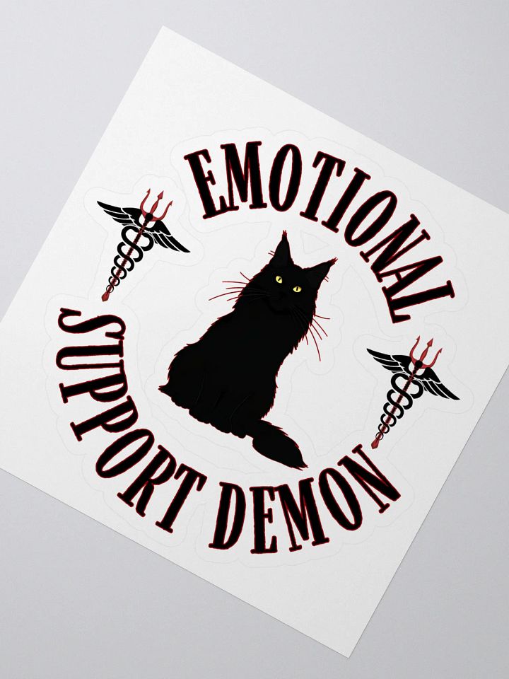 Support Demon 4" Sticker product image (2)