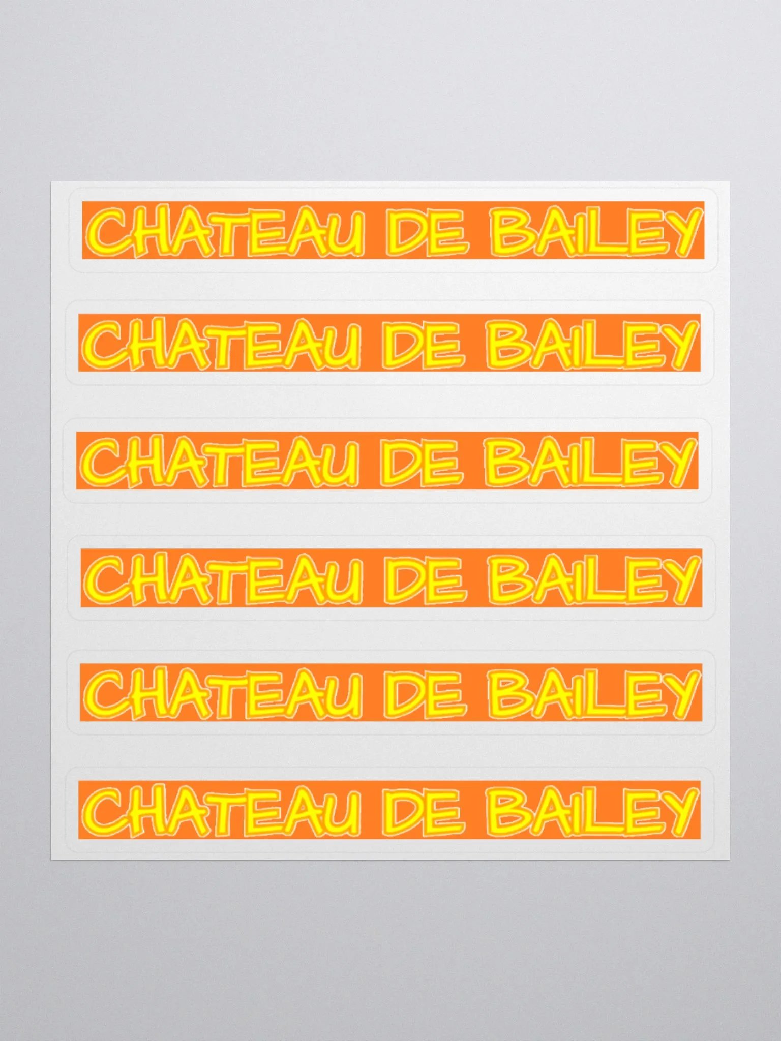Chateau De Bailey "Architects Daughter" Stickers product image (1)