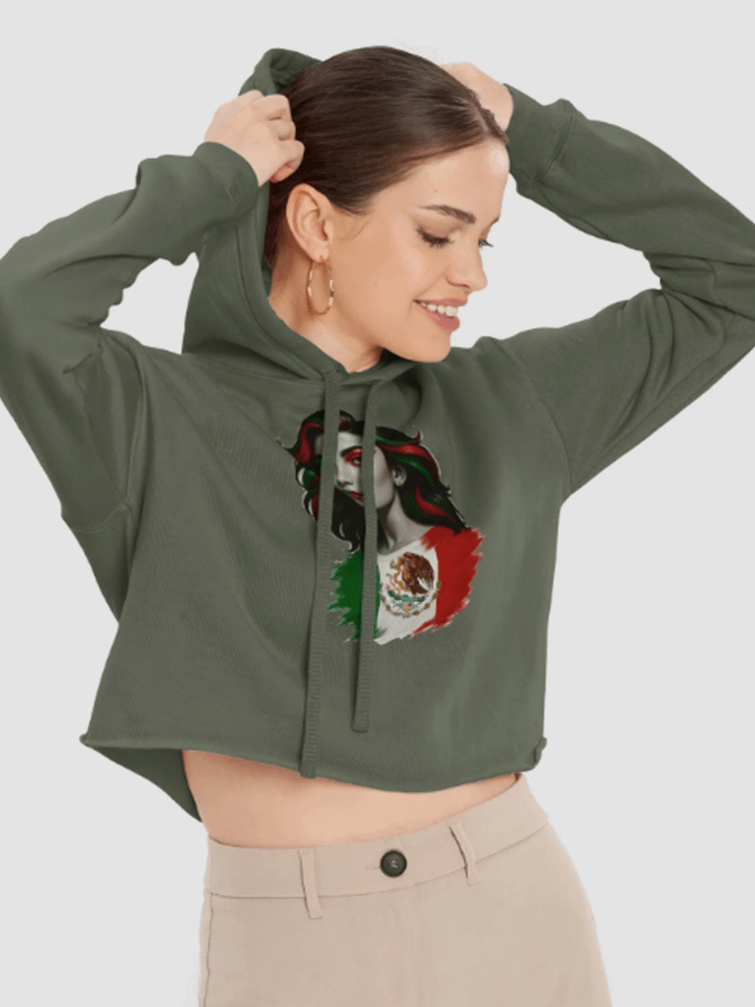 USA Mexico Canada Flag Woman Clipart Bundle PNG | Patriotic Splash Design product image (4)