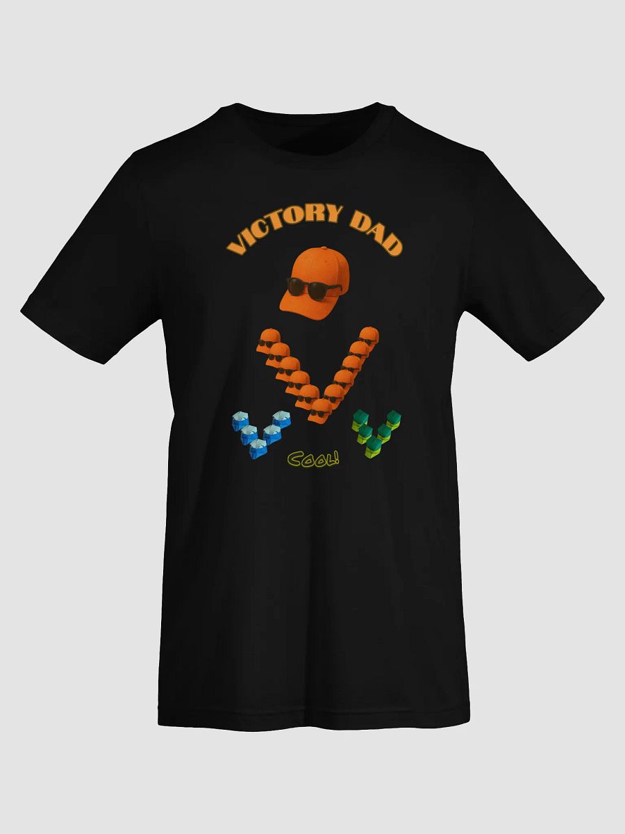 Victory Dad Cool! Orange Cap T-Shirt product image (7)