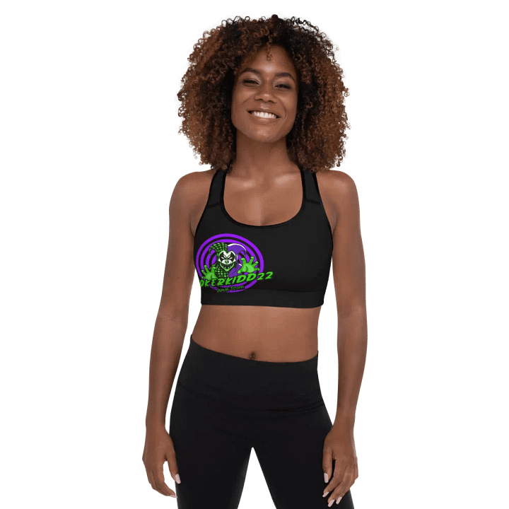 JOKERKIDD22 Hypnotic Jester All-Over Sports Bra product image (1)