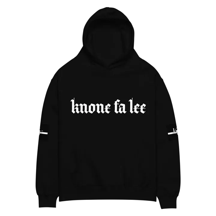 Knone fa lee Invincible Vibes Oversized Hoodie product image (2)