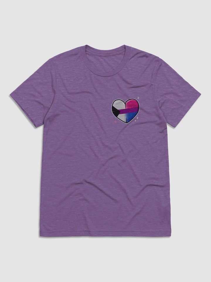 Demi-Bi Pride Tri-blend Tee product image (1)