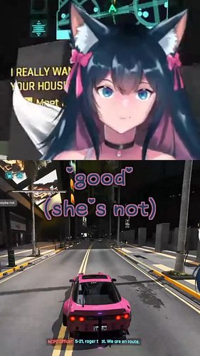 I'm A gOoD dRiVeR! #twitchclips #bluefoxrianni #cyberpunk2077