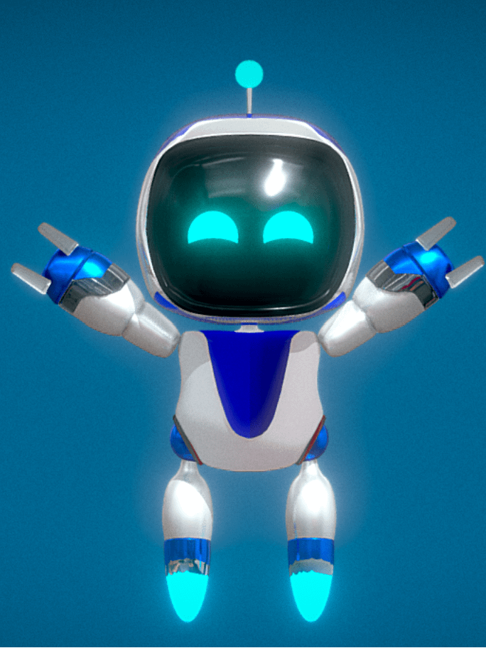 Astro Bot Playroom 3D Model Rigged - Animation product image (1)