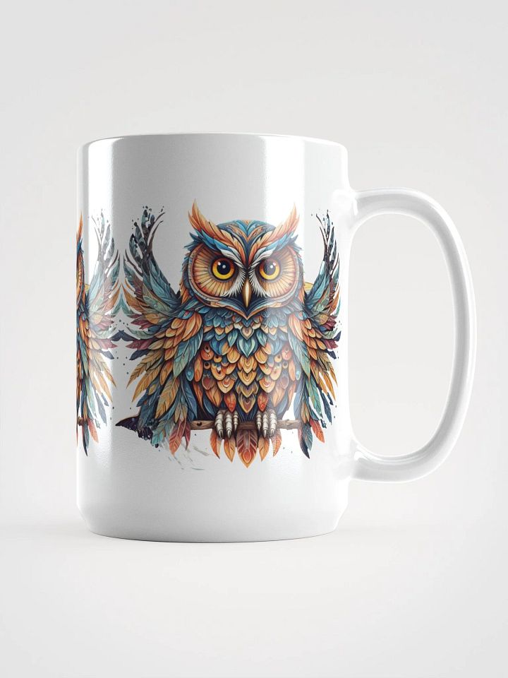 Vibrant Owl Eyes Mug product image (2)