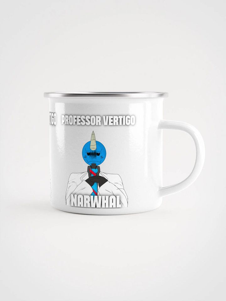 Professor Vertigo Narwhal Enamel Mug product image (1)