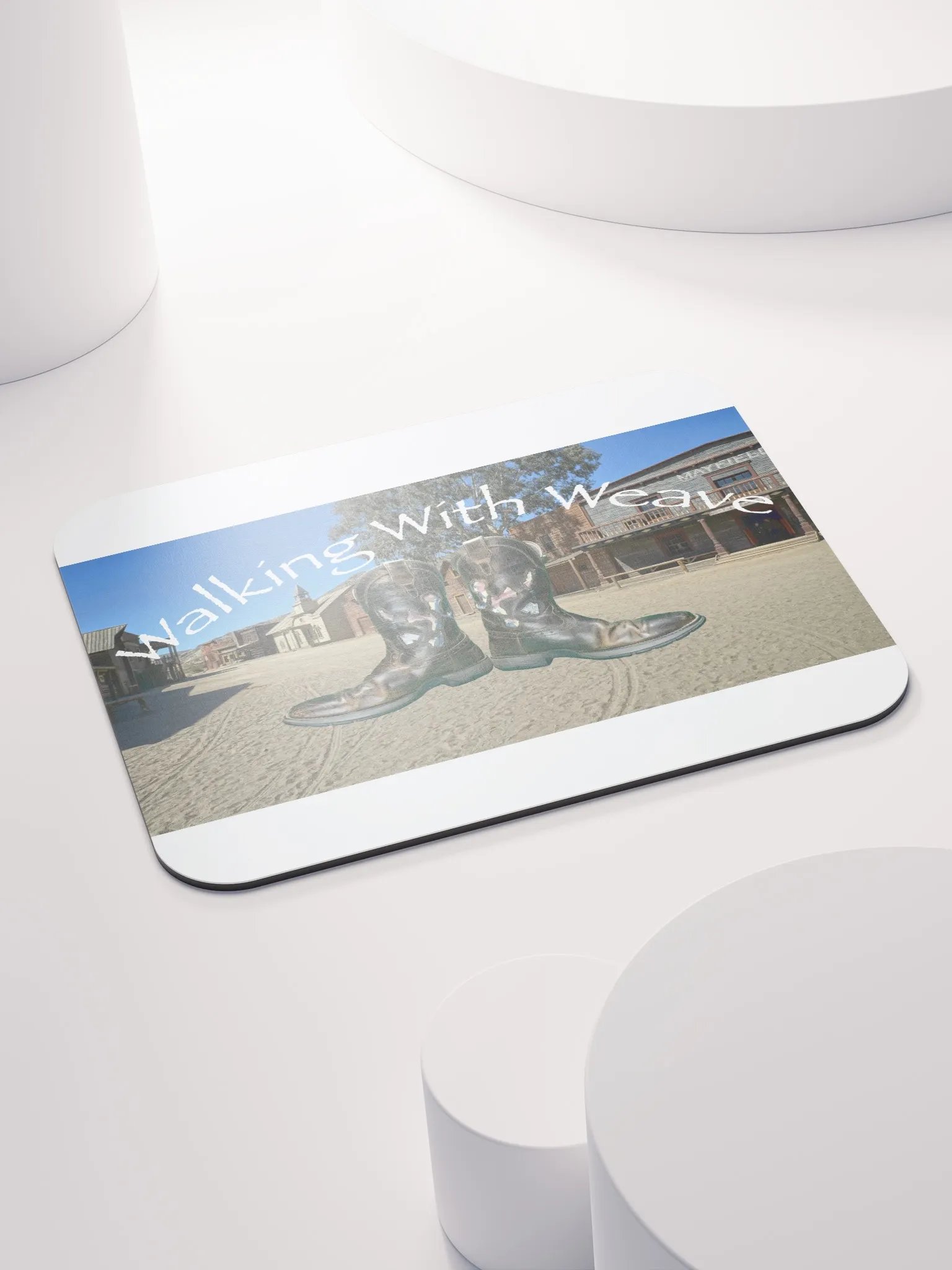 Walking With Weave Mouse Pad product image (4)