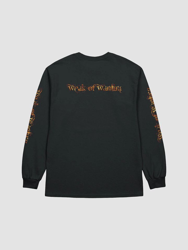 Weak Of Wanting 'The Demons Inside' Reversed Long Sleeve T-Shirt (Front, Back & Sleeve Print) product image (2)