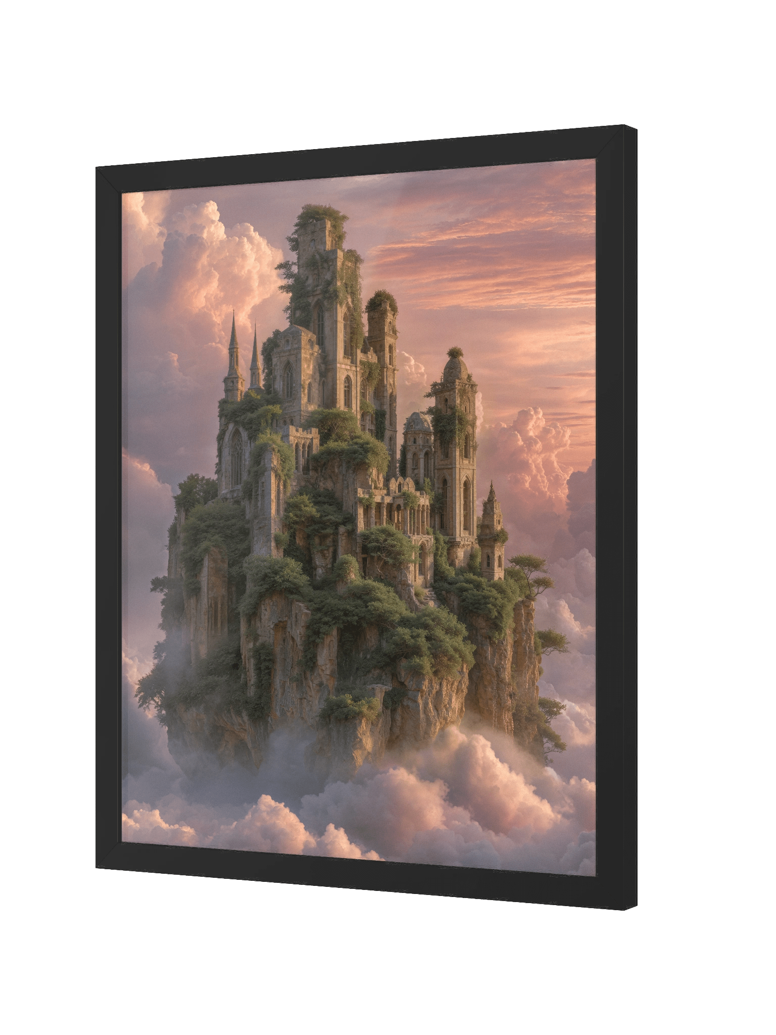 Skyward Bastion – Framed Poster product image (4)