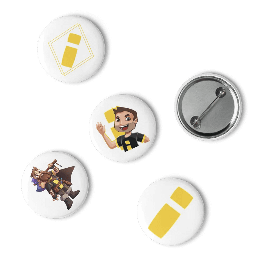 Set of 5 impulseSV Pin Buttons product image (6)