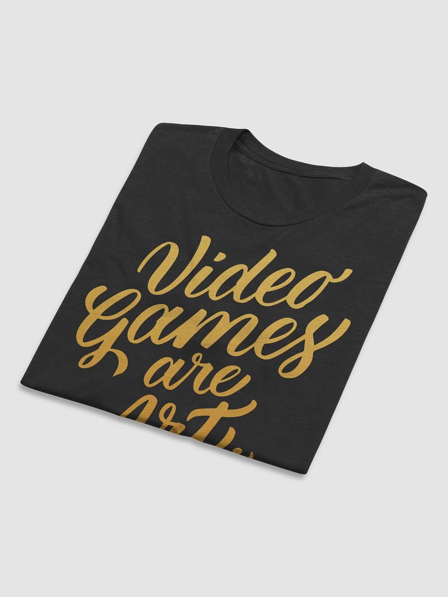 Video Games are Art Triblend Tee product image (3)