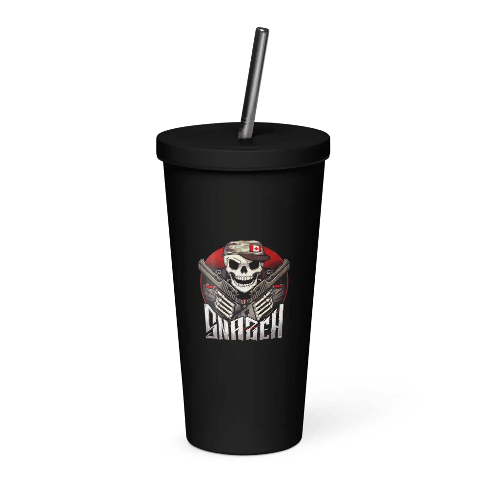 Snazeh Stainless Steel Cup w/ Straw! product image (1)
