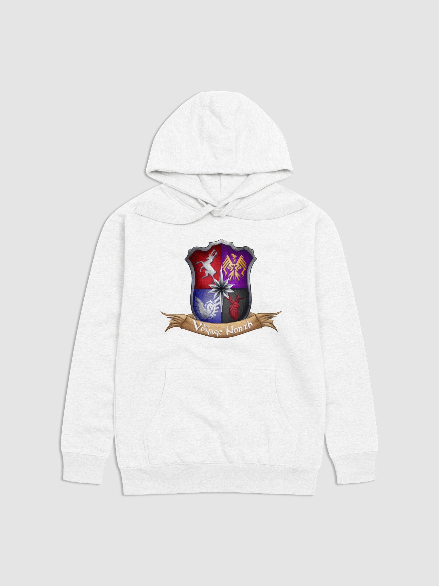 Hoodie (White) / Shield color Logo 2025 Exclusive product image (1)