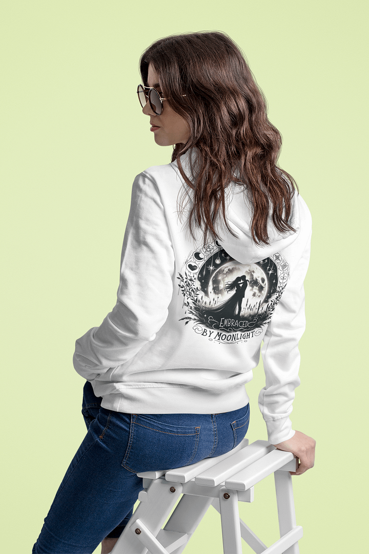 Embraced by Moonlight Hoodie. product image (1)
