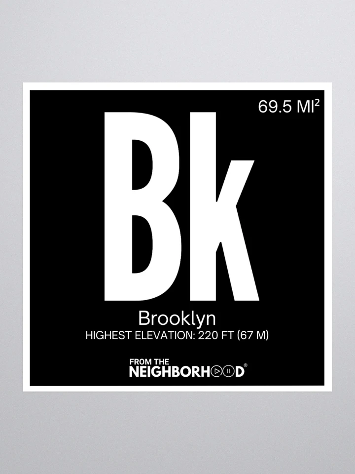 Brooklyn Element : Sticker product image (1)