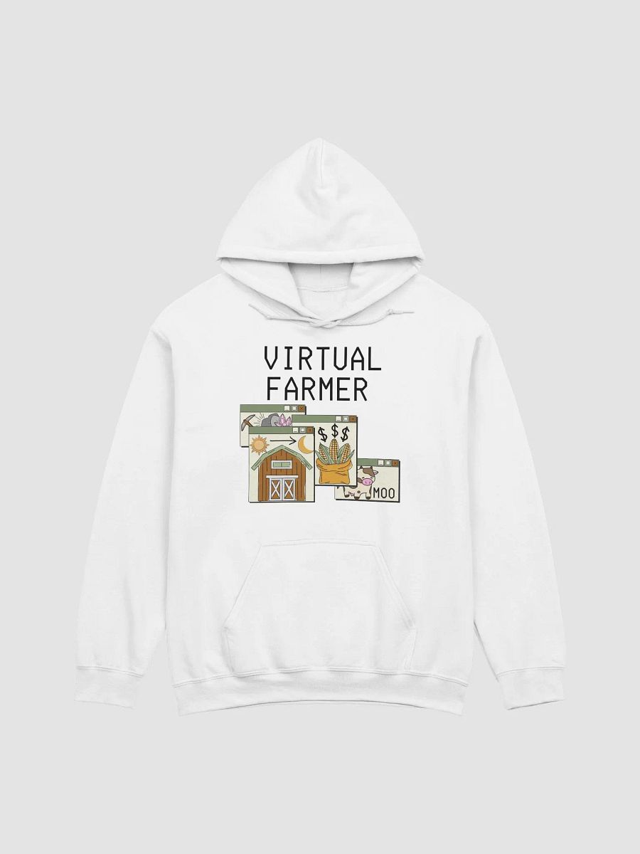 Virtual Farmer Hoodie - Black Text product image (101)