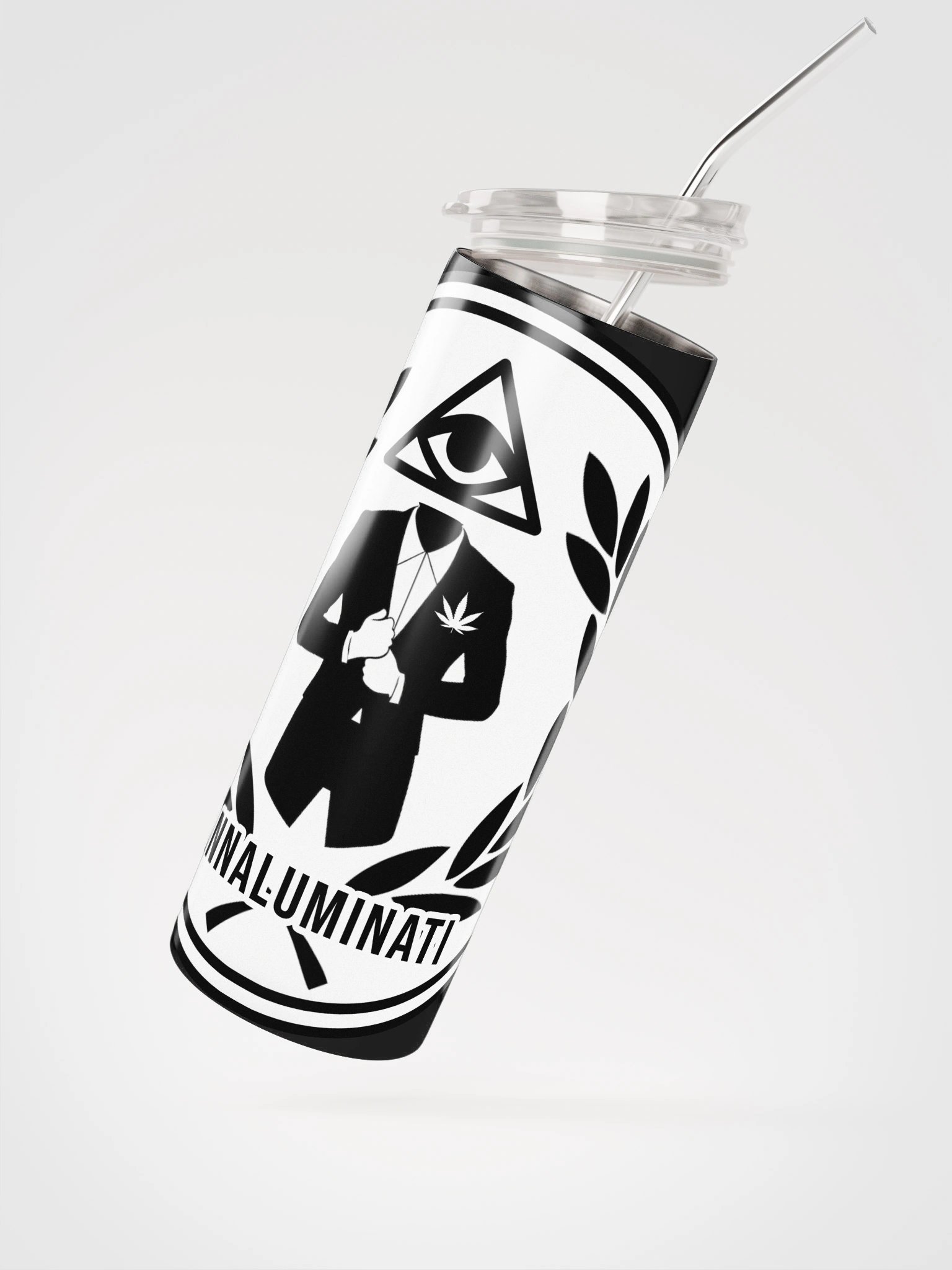 Cannaluminati Classic Steel Rumbler Drinkware product image (2)