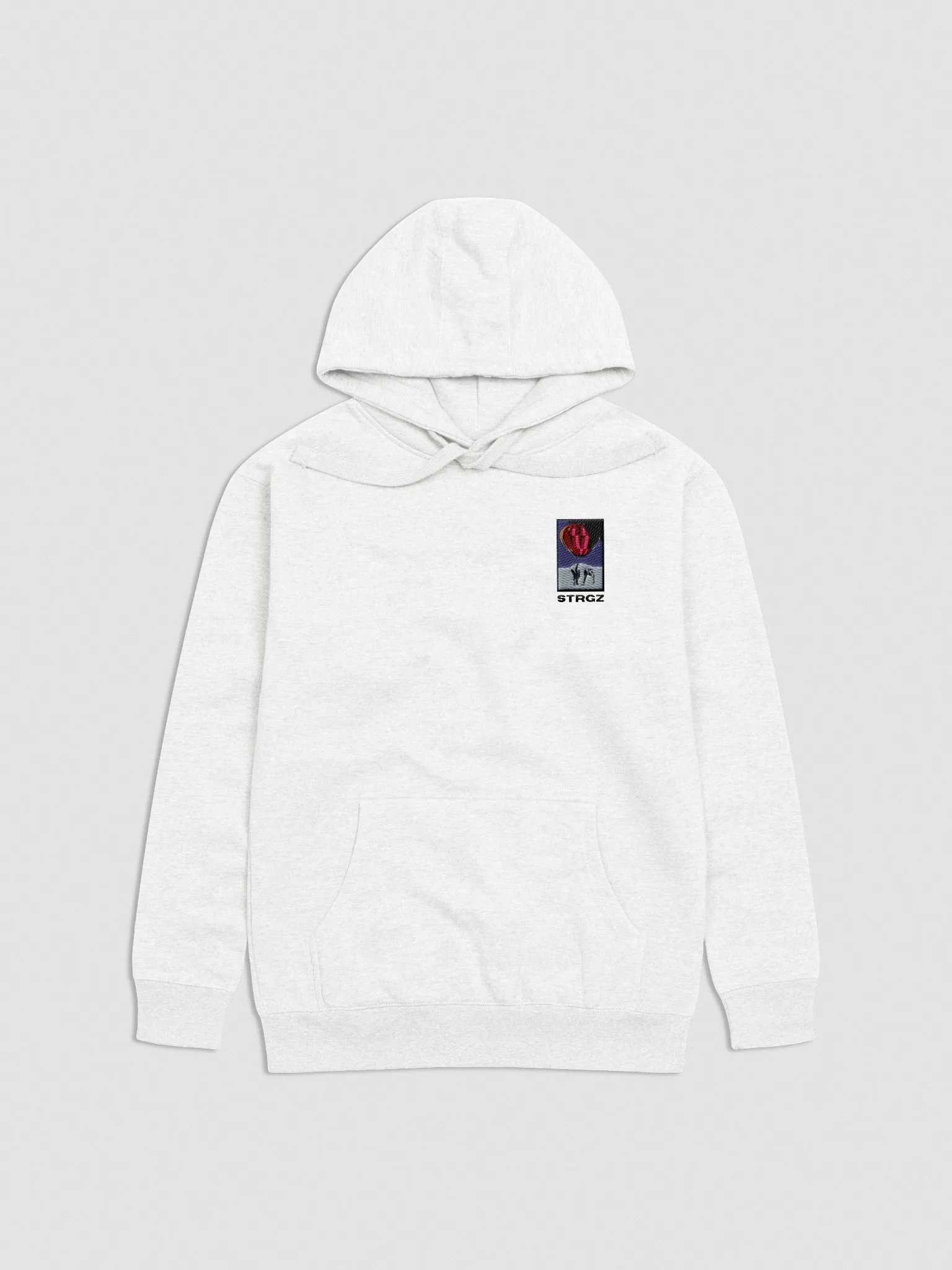 STRGZ HOODIE EMBROIDERED (LIGHT) product image (2)