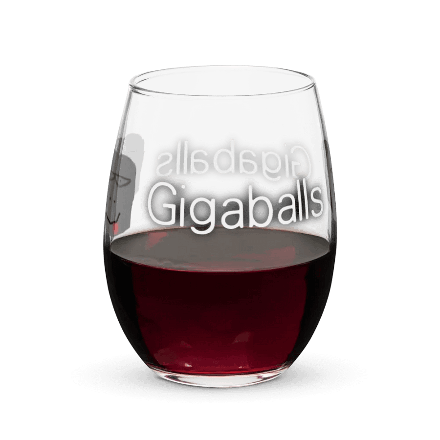 Gigaballs Wine glass product image (8)