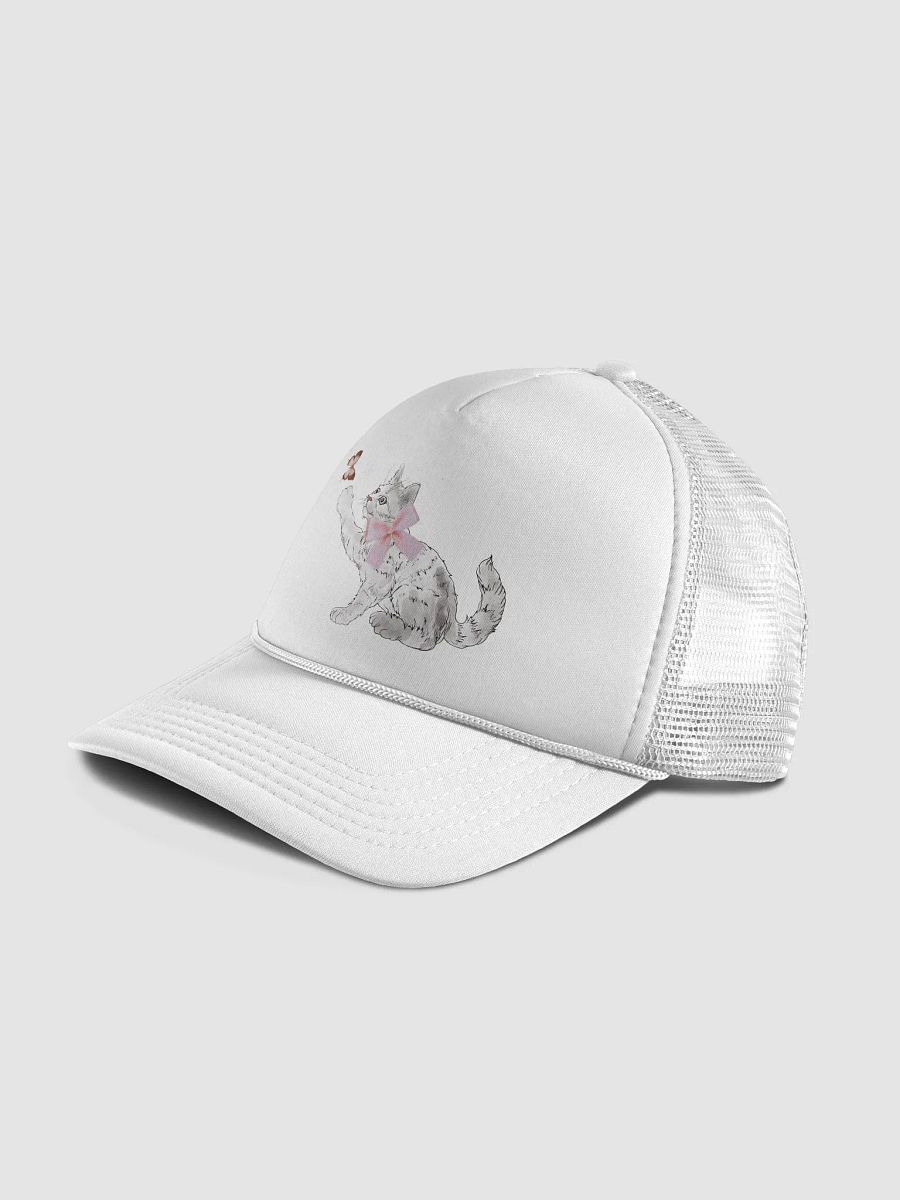 cute gray-ish cat hat product image (4)