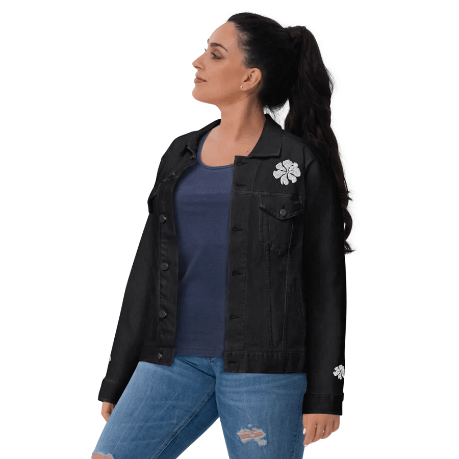 Flower Denim Jacket product image (9)