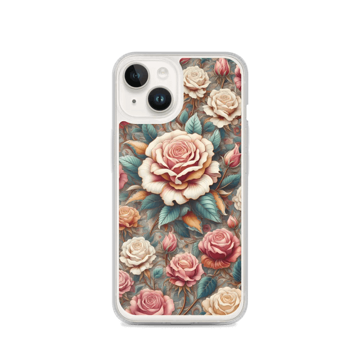 Rose Bloom Clear iPhone® Case product image (4)
