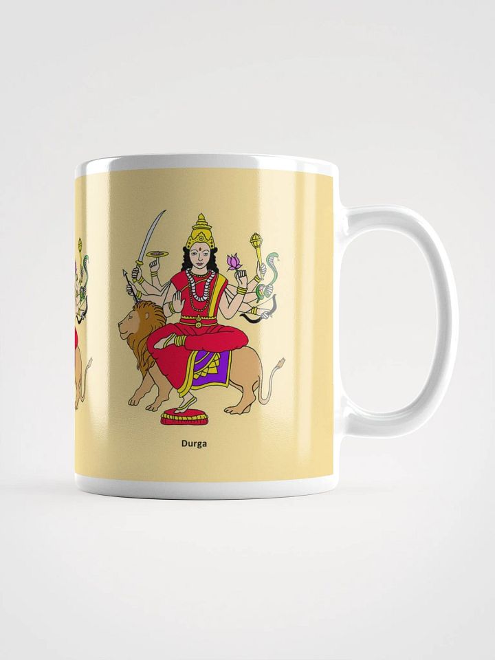 Goddess Durga Mug (Golden) product image (1)